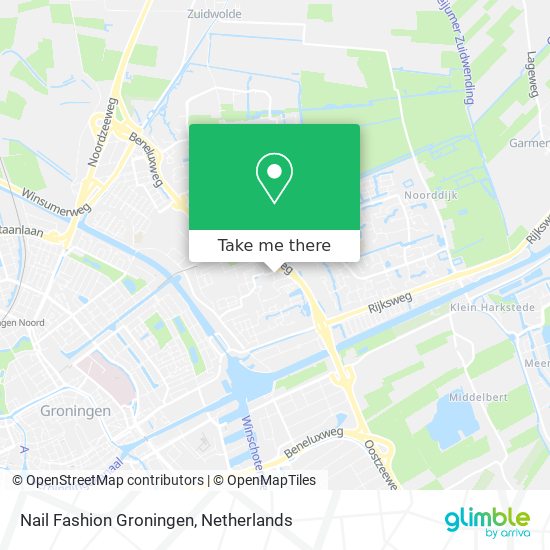 Nail Fashion Groningen map