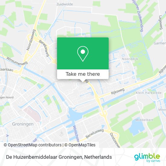 De Huizenbemiddelaar Groningen Karte