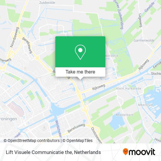 Lift Visuele Communicatie the map