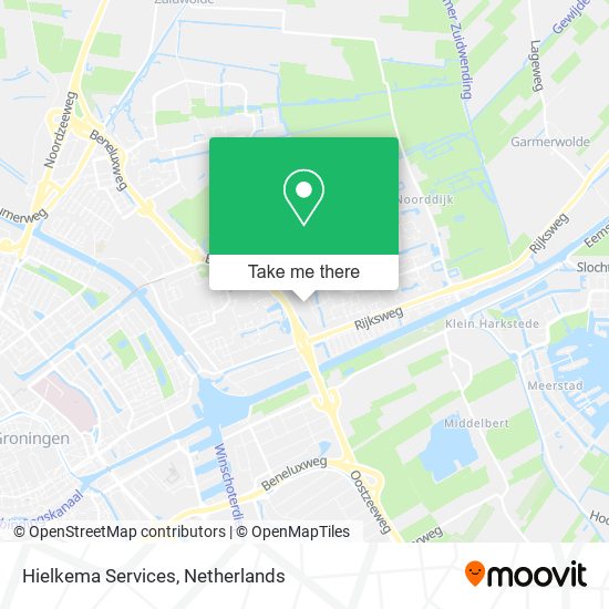 Hielkema Services map