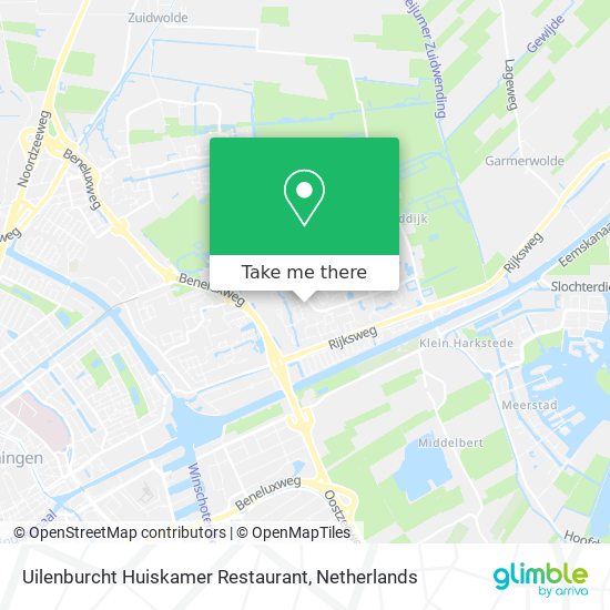 Uilenburcht Huiskamer Restaurant Karte