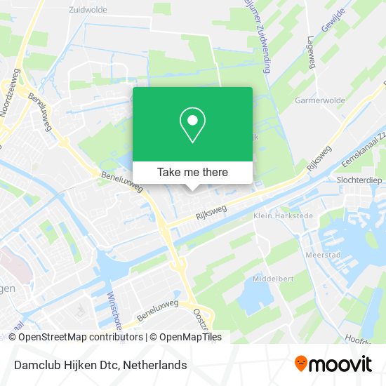 Damclub Hijken Dtc map