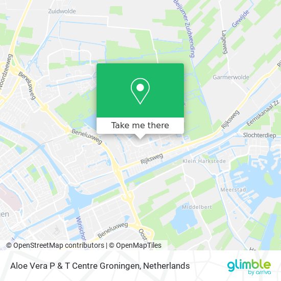 Aloe Vera P & T Centre Groningen map