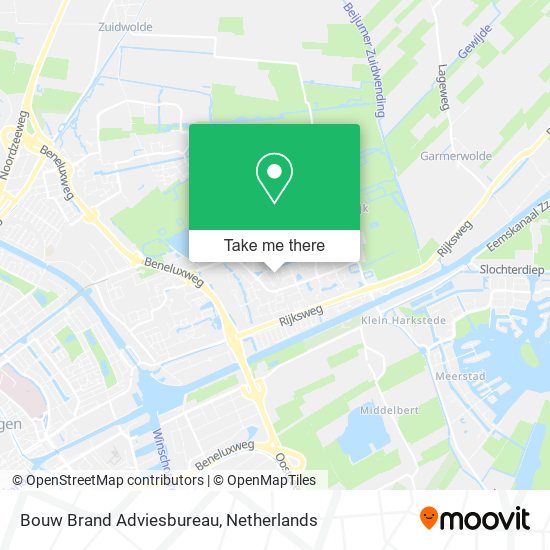 Bouw Brand Adviesbureau map