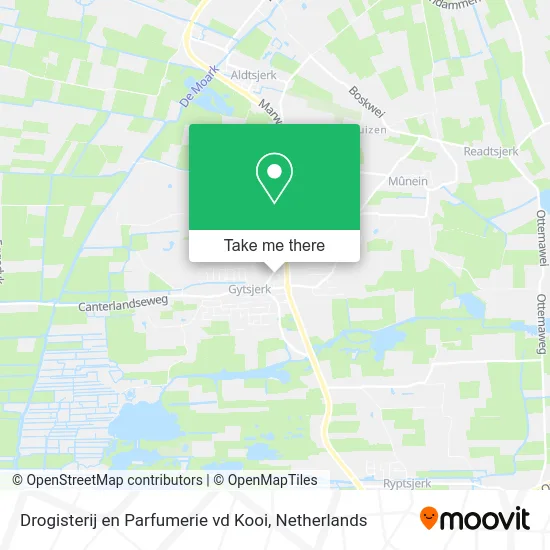 Drogisterij en Parfumerie vd Kooi map