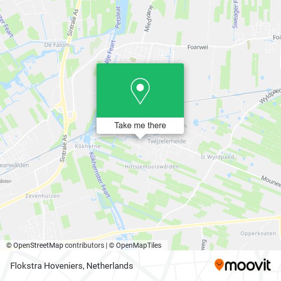 Flokstra Hoveniers map