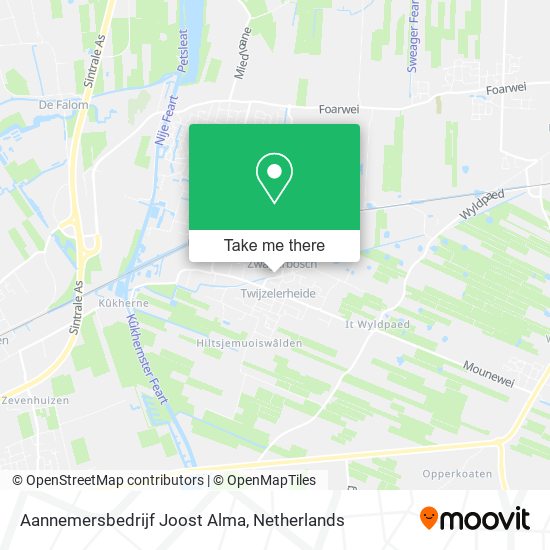 Aannemersbedrijf Joost Alma map