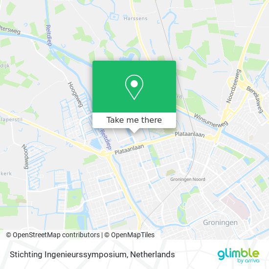 Stichting Ingenieurssymposium map