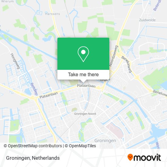 Groningen map