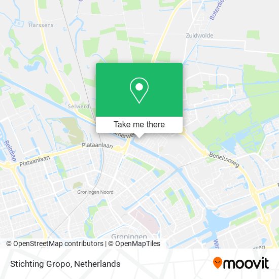 Stichting Gropo map