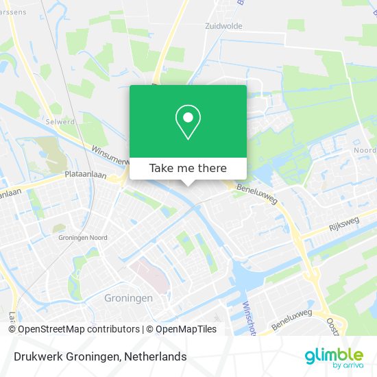 Drukwerk Groningen Karte