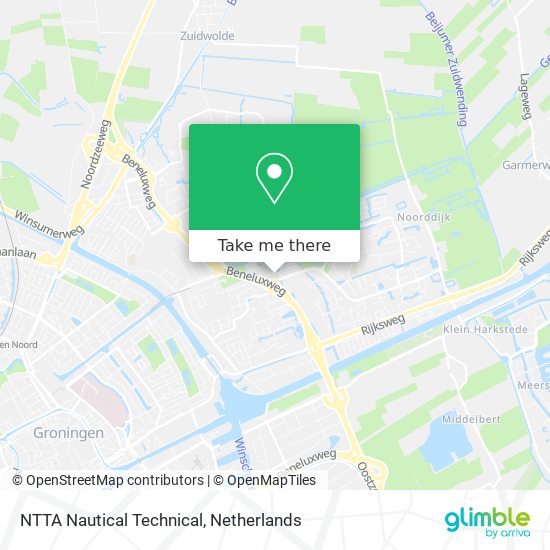 NTTA Nautical Technical map