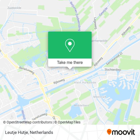 Leutje Hutje map