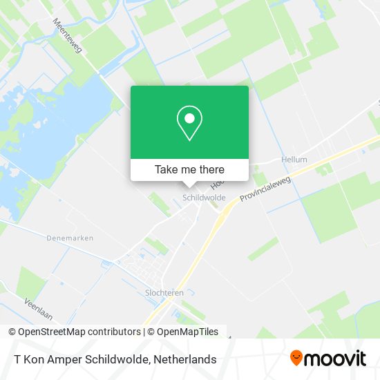 T Kon Amper Schildwolde map