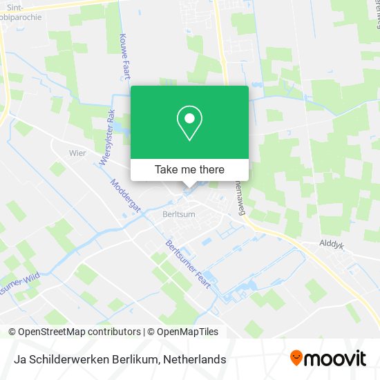 Ja Schilderwerken Berlikum map