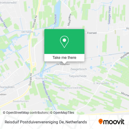 Reisduif Postduivenvereniging De map