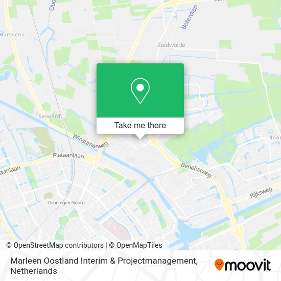 Marleen Oostland Interim & Projectmanagement map