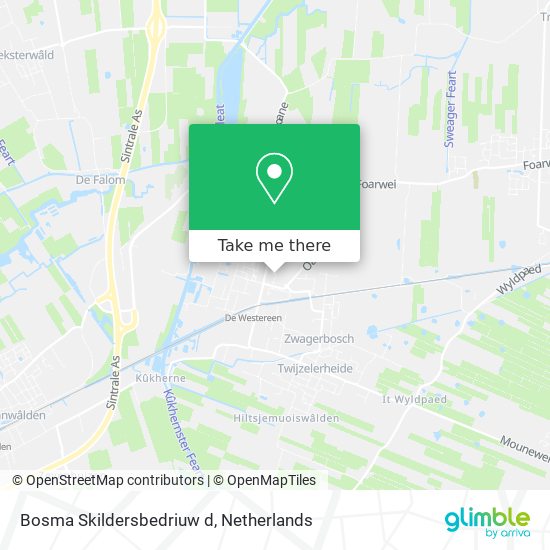 Bosma Skildersbedriuw d map