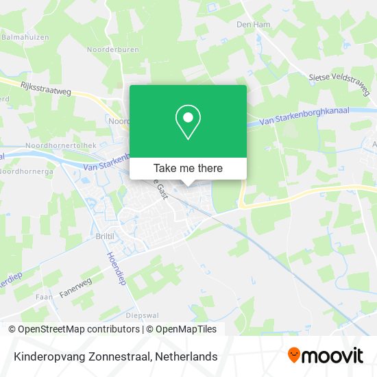 Kinderopvang Zonnestraal map