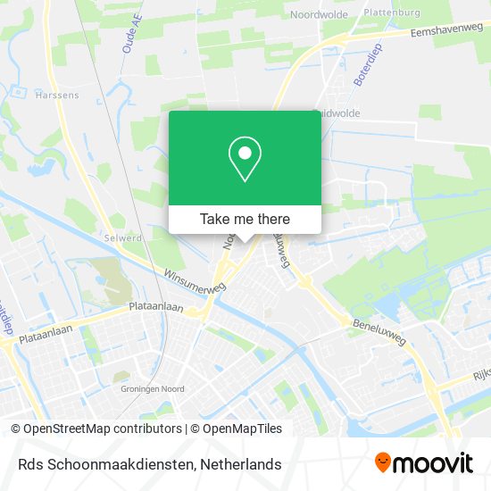 Rds Schoonmaakdiensten map