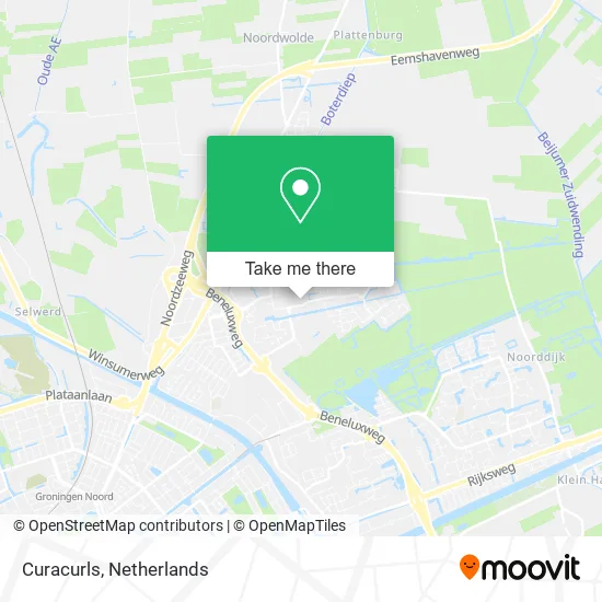 Curacurls map