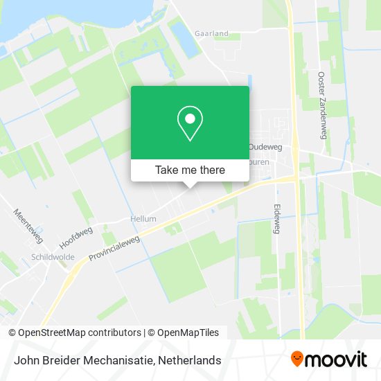 John Breider Mechanisatie map