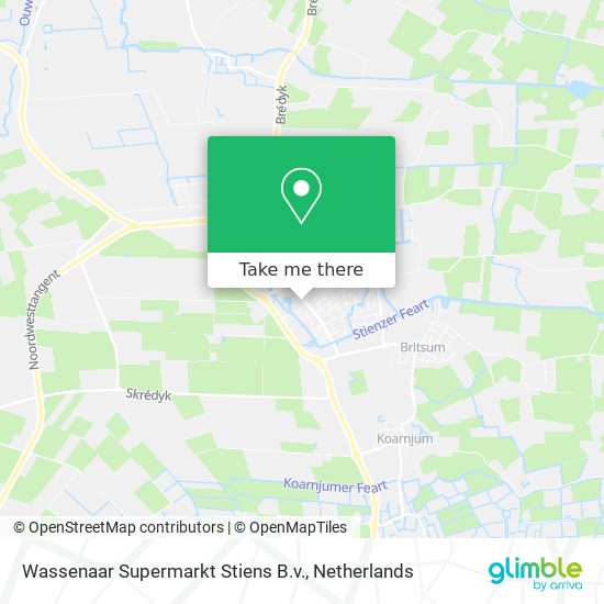 Wassenaar Supermarkt Stiens B.v. map