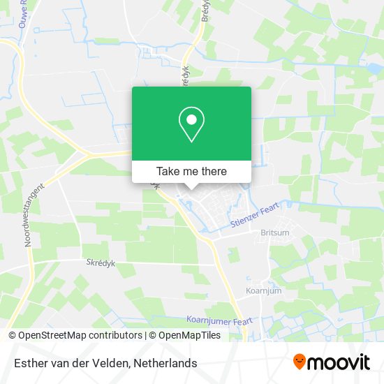Esther van der Velden map