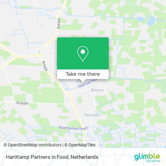 HartKamp Partners in Food map