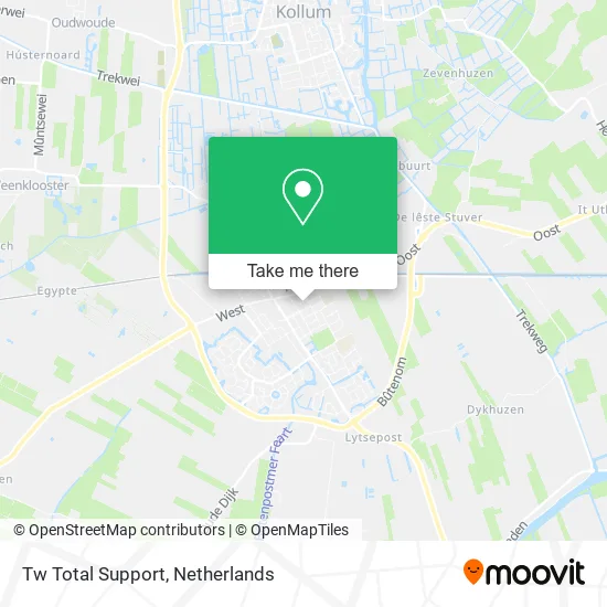 Tw Total Support map