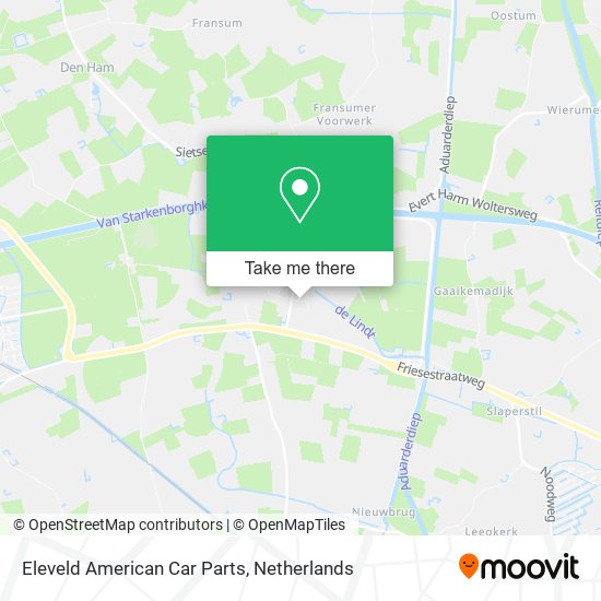Eleveld American Car Parts map