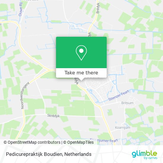 Pedicurepraktijk Boudien map