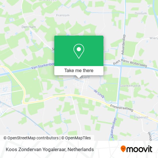 Koos Zondervan Yogaleraar Karte