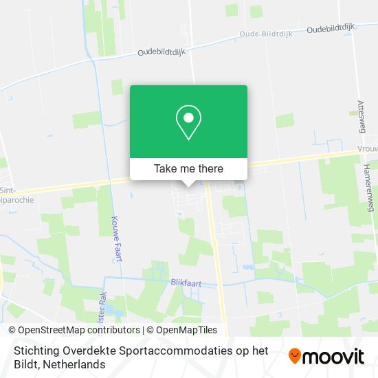 Stichting Overdekte Sportaccommodaties op het Bildt Karte
