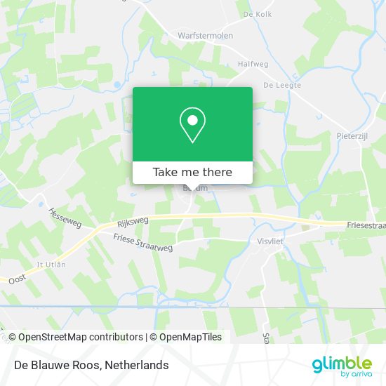 De Blauwe Roos map