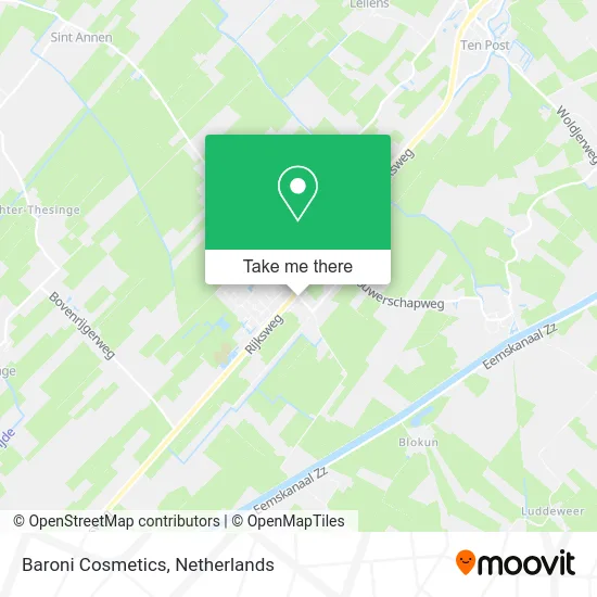 Baroni Cosmetics map