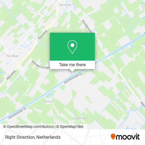 Right Direction map