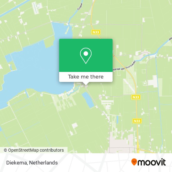 Diekema map