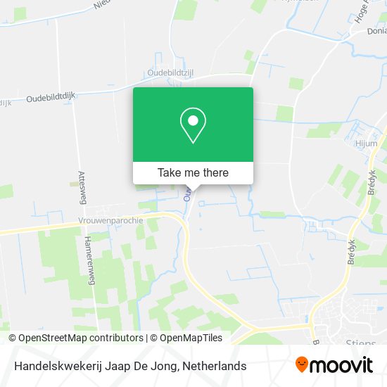 Handelskwekerij Jaap De Jong map