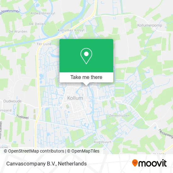 Canvascompany B.V. map