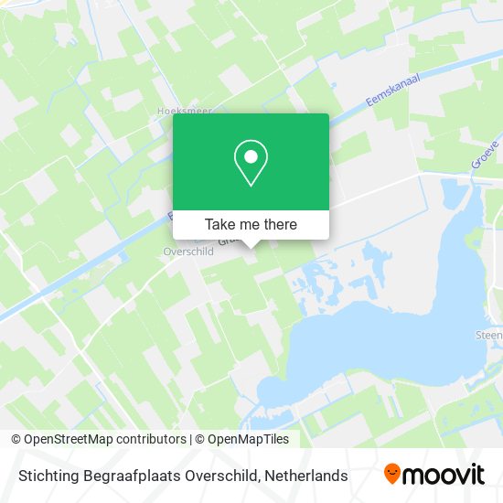 Stichting Begraafplaats Overschild map