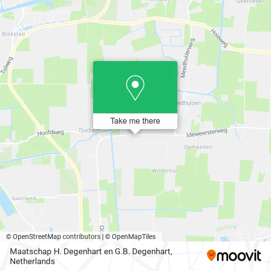 Maatschap H. Degenhart en G.B. Degenhart map