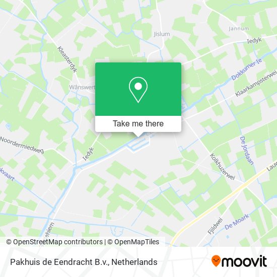 Pakhuis de Eendracht B.v. map