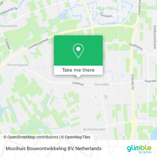 Mooihuis Bouwontwikkeling BV map