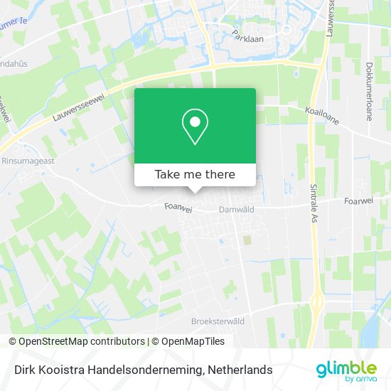 Dirk Kooistra Handelsonderneming map