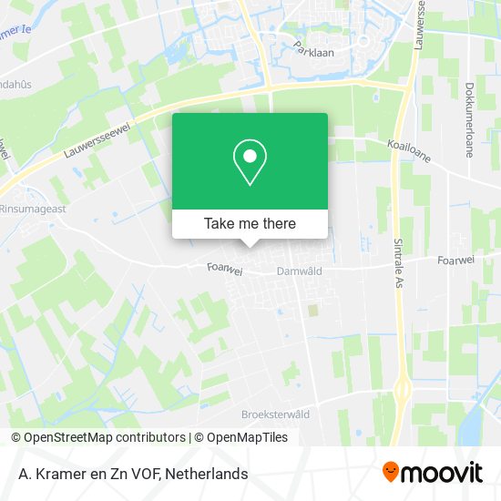 A. Kramer en Zn VOF map