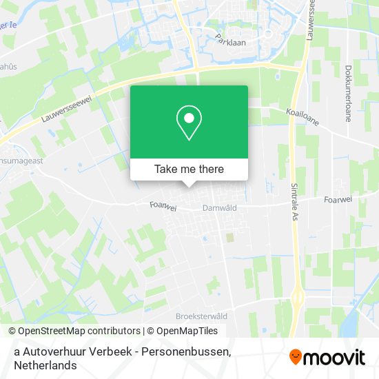 a Autoverhuur Verbeek - Personenbussen Karte