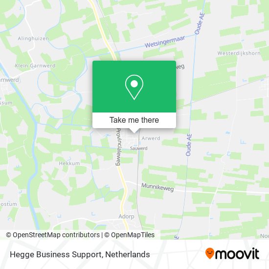 Hegge Business Support Karte