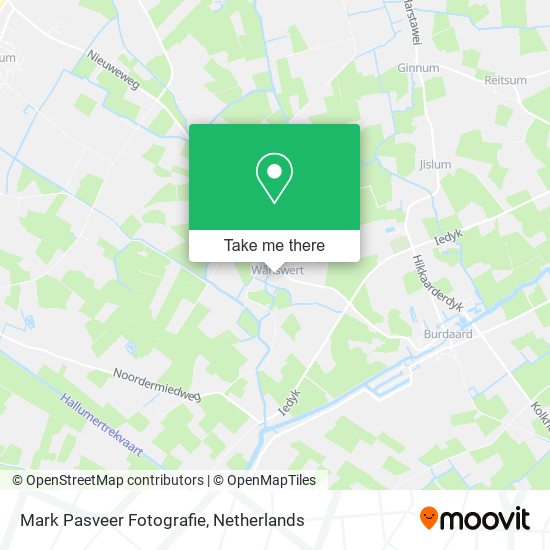 Mark Pasveer Fotografie map