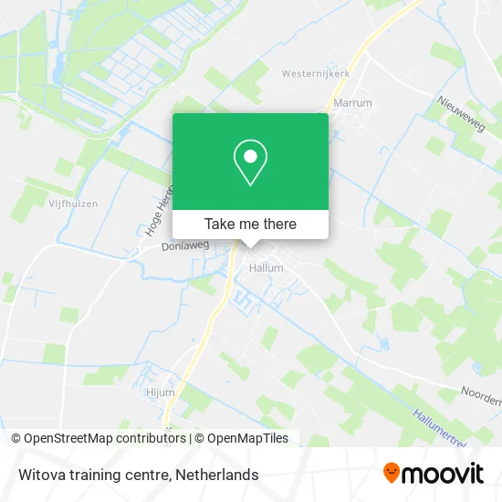 Witova training centre map